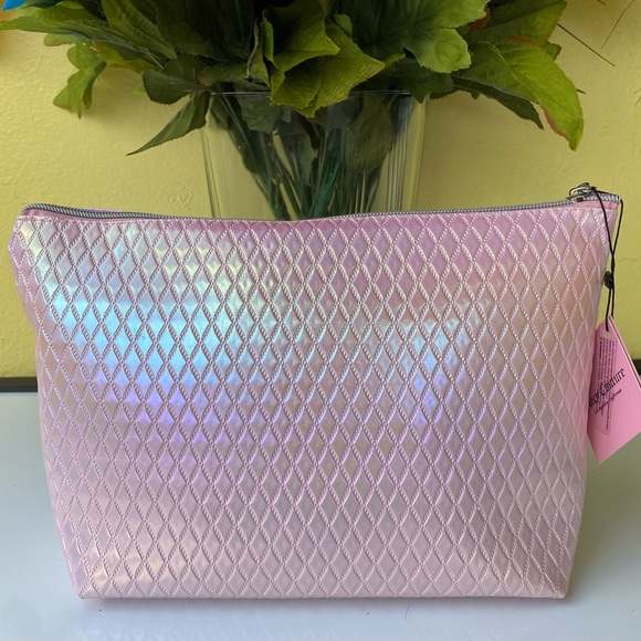 Juicy Couture Pink Iridescent Cosmetics Bag - Picture 2 of 8